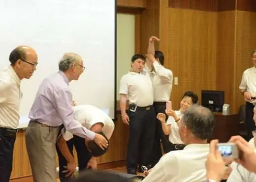 Zhu’s Scalp Acupuncture ZSA Clinical Lecture Training Daoyin Demonstration Prof Ming Qing Zhu Dr Sheng Chun Chang Taiwan 朱氏頭皮針講課課程訓練導引示範朱明清教授張勝鈞醫師台灣