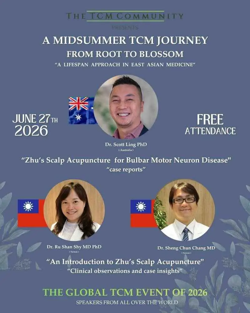 Dr. Shy and Dr. Sheng Chun Chang introducing Zhu’s Scalp Acupuncture (ZSA) at a Netherlands online Traditional Chinese Medicine conference.